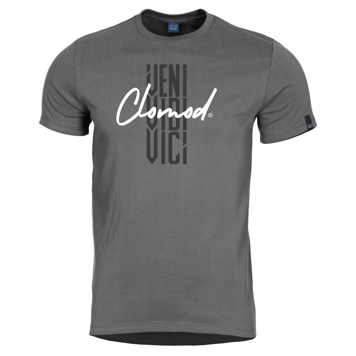 T-shirt imprimé CloMod Veni coton filé à anneaux 165 g/m² coupe confort