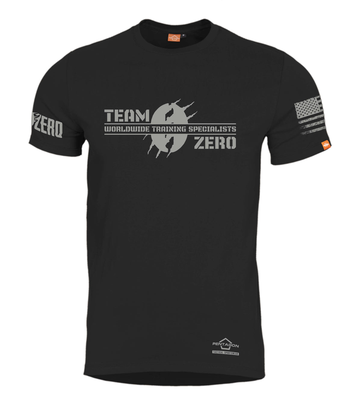 T-shirt imprimé Pentagon Ageron Zero Edition coton ring-spun 190 g/m²