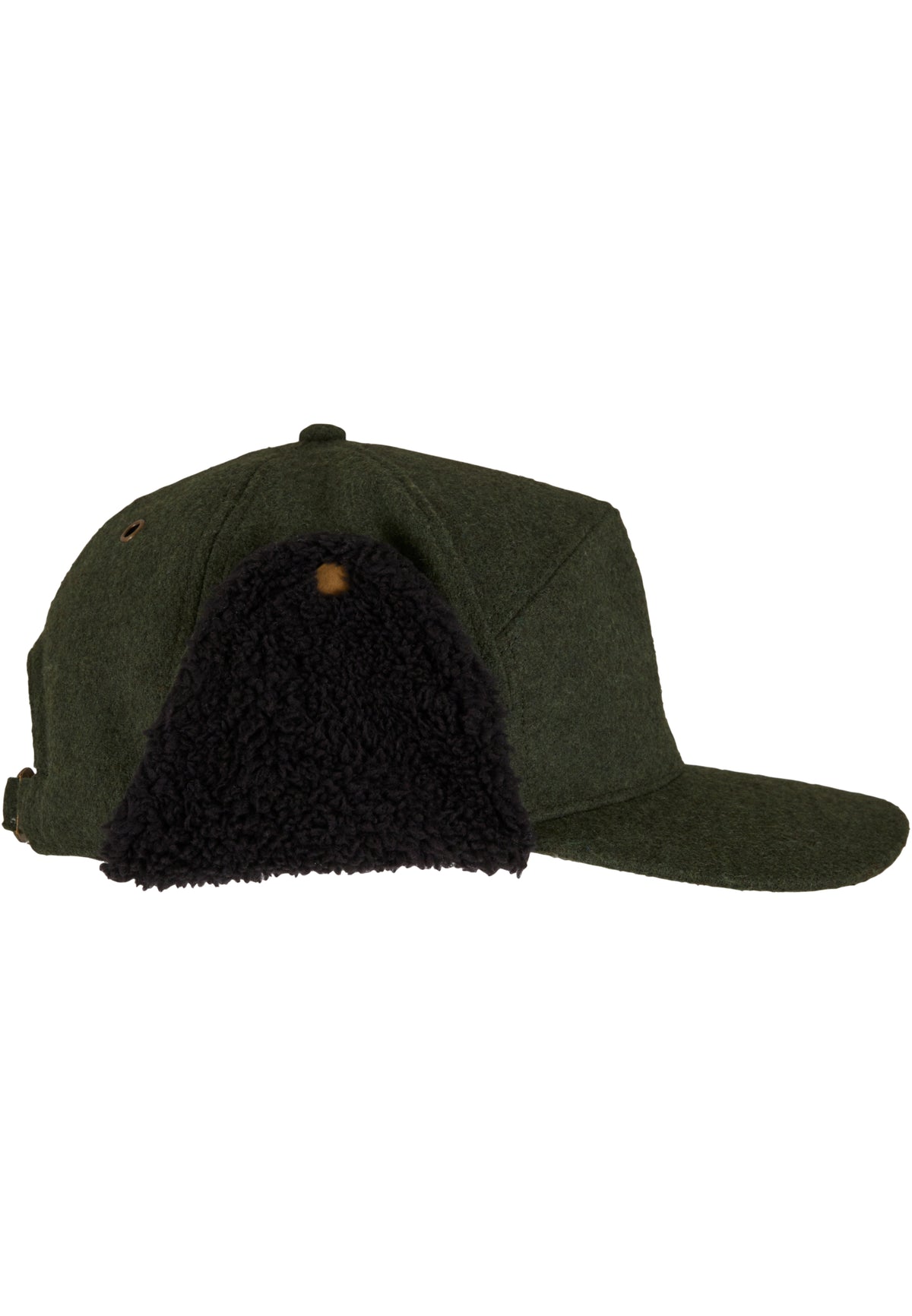 Chapeau d'hiver Brandit Lumberjack doublé fausse fourrure visière 7,5 cm à rabats