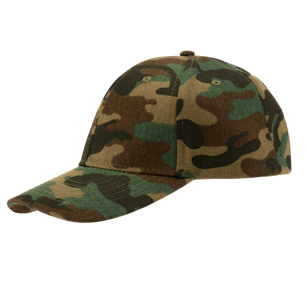 Casquette Brandit Basecap en coton fermeture plastique réglable œillets d'aération