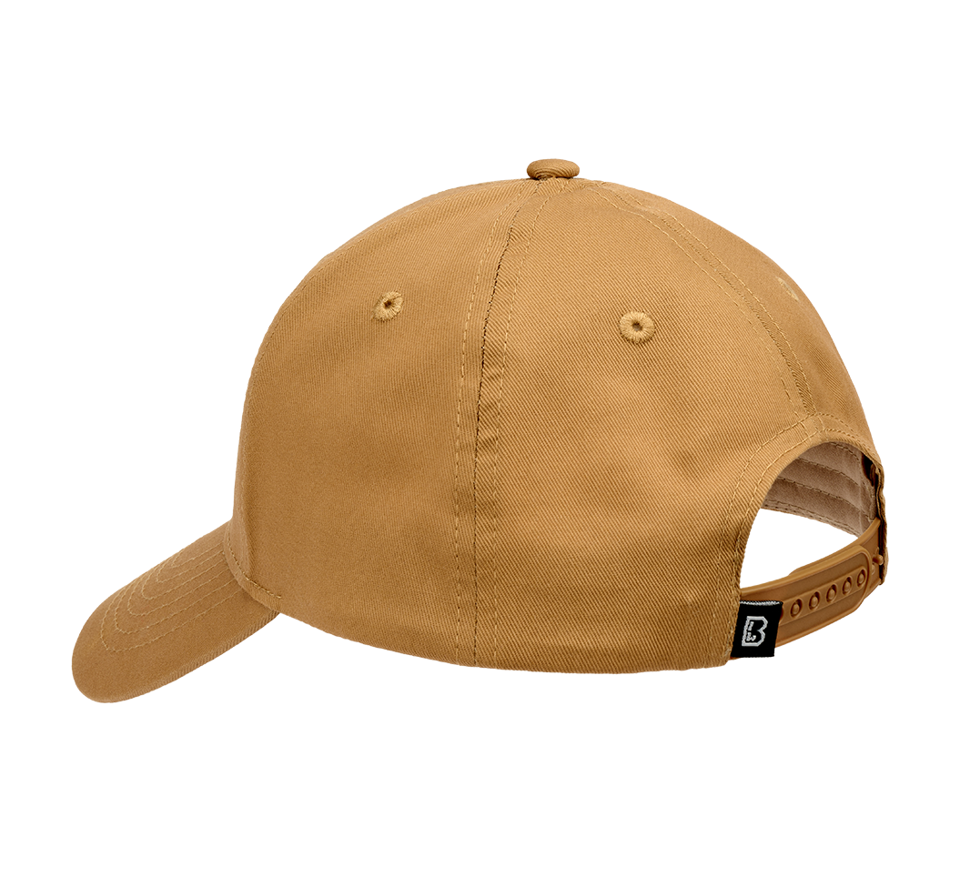 Casquette Brandit Basecap en coton fermeture plastique réglable œillets d'aération