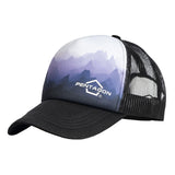 Casquette Pentagon Mountain en polyester cinq panneaux à filet respirant arrière