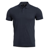 Polo Pentagon Moth en piqué de coton 180 g/m² col côtelé et patte à deux boutons