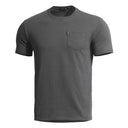 T-shirt Pentagon Ageron à poche poitrine en coton ring-spun 190 g/m²