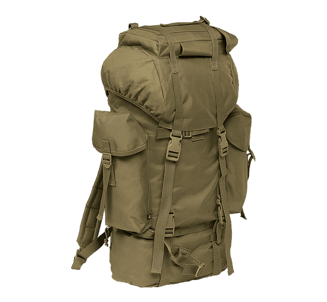 Sac à dos Brandit Combat 65 L polyester 600D compartiment bas pour chaussures