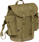 Sac à dos Brandit BW Hunting 40 L toile de coton fond enduit 50 x 45 x 21 cm