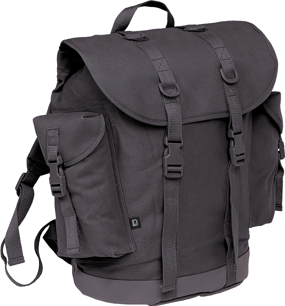 Sac à dos Brandit BW Hunting 40 L toile de coton fond enduit 50 x 45 x 21 cm