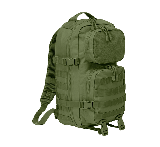 Sac à dos Brandit US Cooper Patch Medium 25 L surface auto-agrippante ceinture ventrale