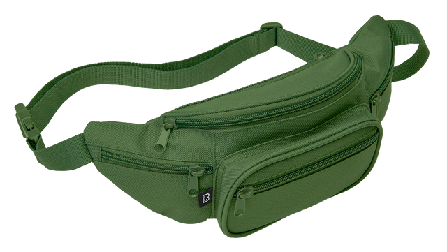 Banane Brandit ceinture réglable cinq poches à glissière polyester 30 x 14 x 10 cm