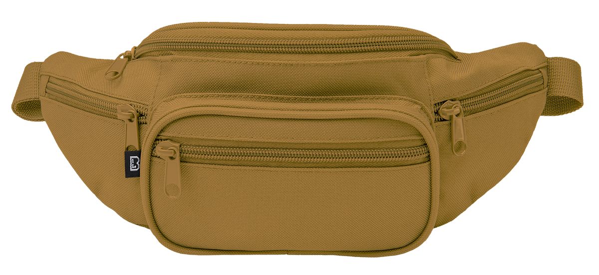 Banane Brandit ceinture réglable cinq poches à glissière polyester 30 x 14 x 10 cm