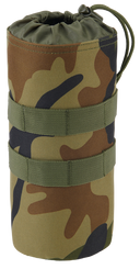 Porte-gourde Brandit MOLLE polyester 600D collerette élastique bouteilles 0,5 à 1 L