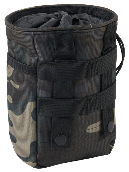 Pochette Brandit MOLLE Tactical 2,5 L collerette à cordon et deux poches latérales