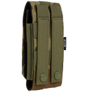 Pochette téléphone Brandit MOLLE grand format doublure souple passages de câble