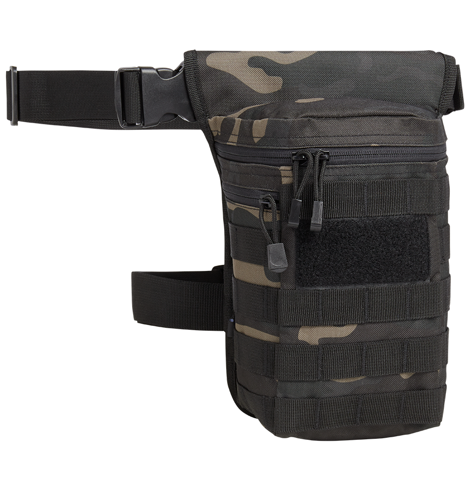 Pochette de cuisse Brandit Side Kick MOLLE 3,5 L compartiment principal à glissière