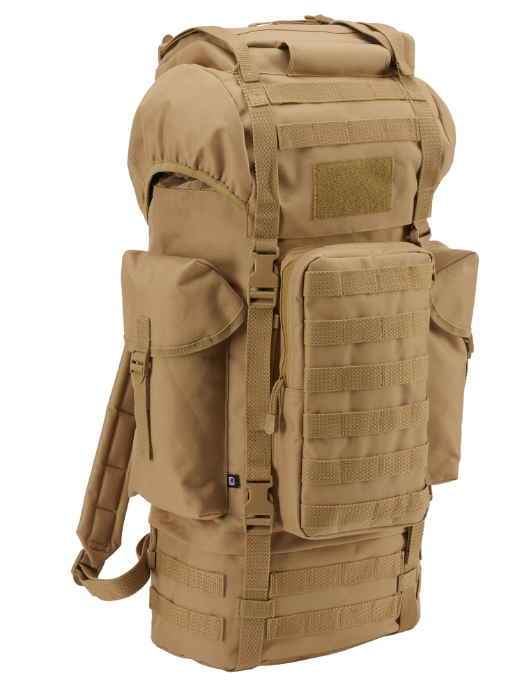 Sac à dos Brandit Combat MOLLE 65 L polyester 600D compartiment chaussures