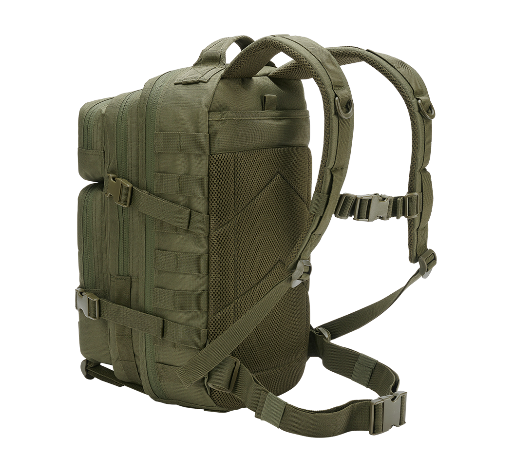 Sac à dos Brandit US Assault Pack Medium 25 L MOLLE poche frontale à organisateur