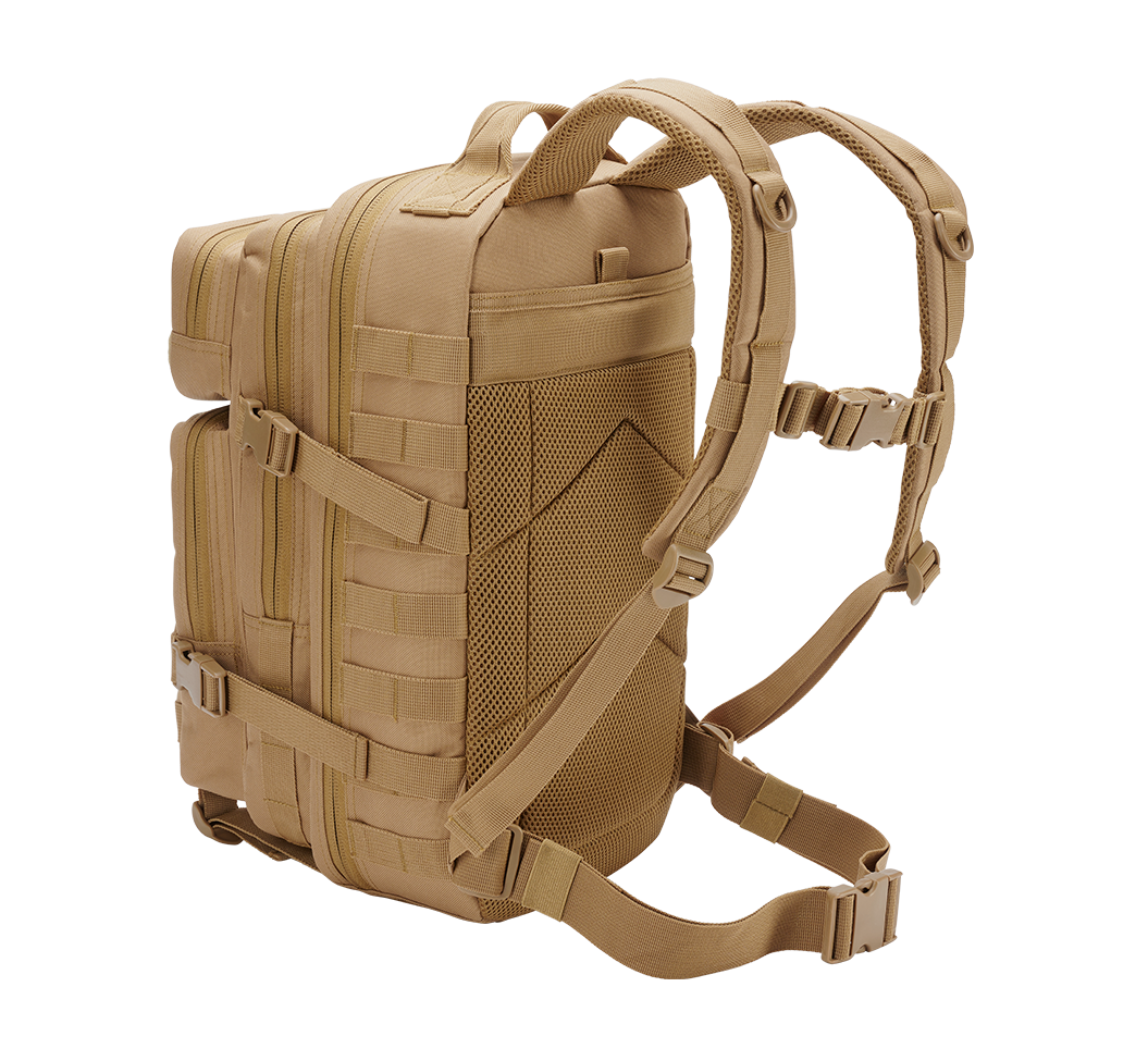 Sac à dos Brandit US Assault Pack Medium 25 L MOLLE poche frontale à organisateur