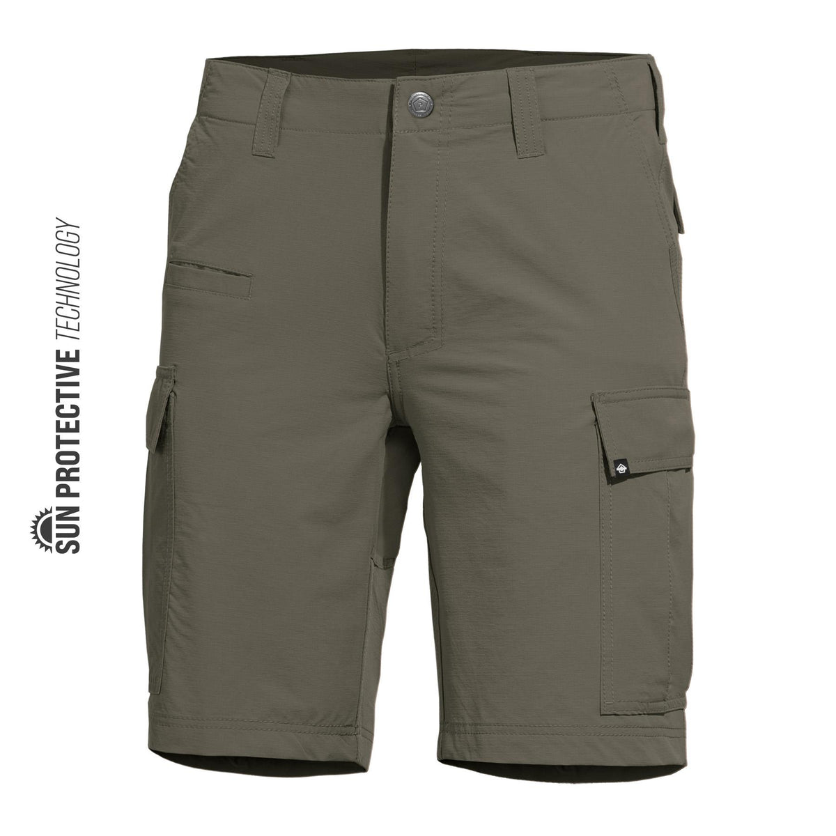 Short Pentagon BDU 2.0 Tropic en nylon ripstop 144 g/m² bi-extensible fermeture YKK