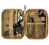 Pochette Brandit EDC Knife Bag polyester 600D 380 g/m² sangles élastiques 12 x 8 x 2 cm
