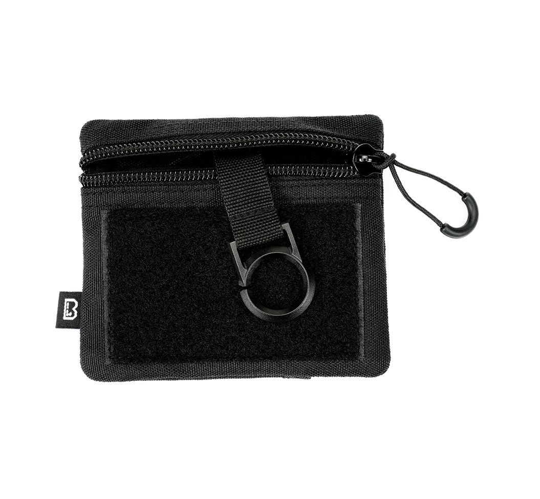 Pochette Brandit Mini EDC polyester 600D anneau porte-clés intégré 12 x 10 cm 32 g