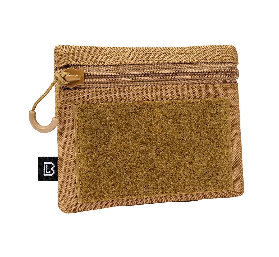 Pochette Brandit Mini EDC polyester 600D anneau porte-clés intégré 12 x 10 cm 32 g