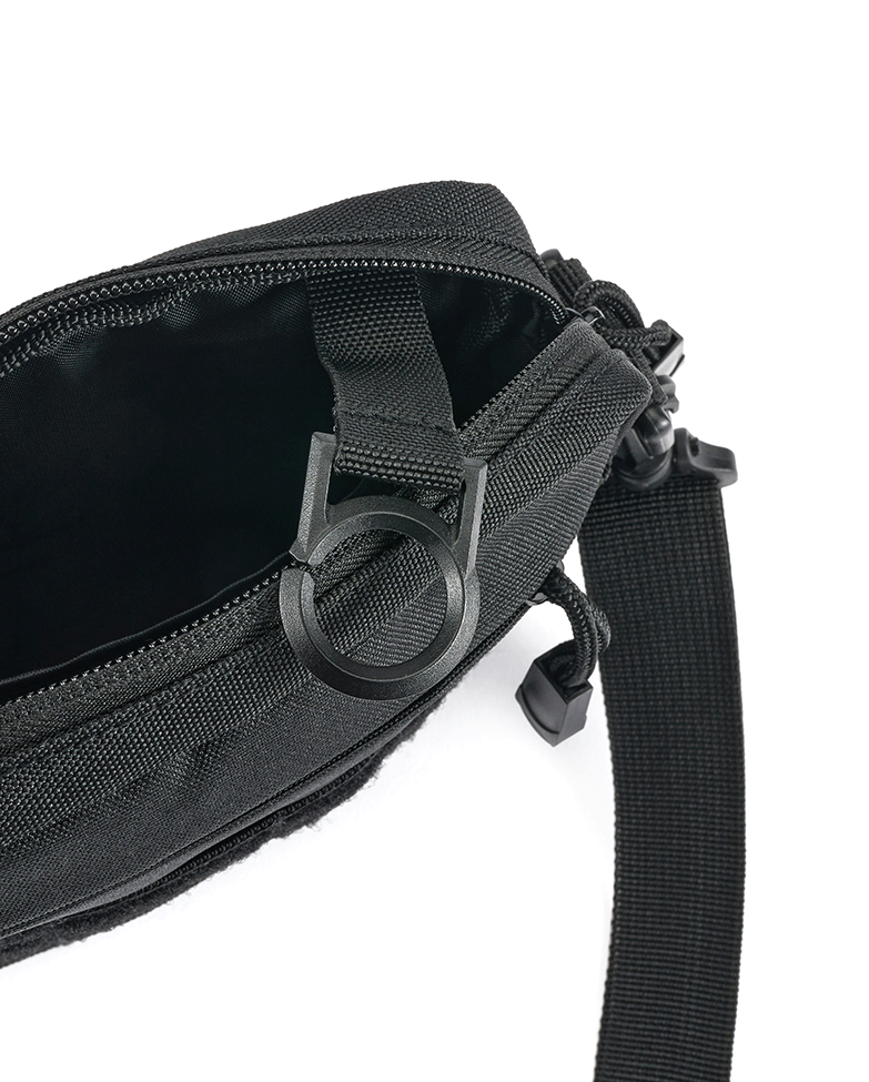 Sacoche Brandit City polyester 600D bandoulière détachable MOLLE 18 x 19 x 4 cm