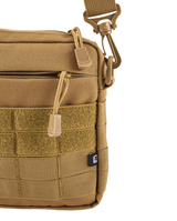 Sacoche Brandit City polyester 600D bandoulière détachable MOLLE 18 x 19 x 4 cm