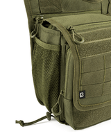 Sacoche Brandit Travel Side polyester 600D bandoulière matelassée poche tablette