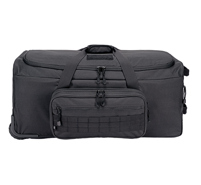Sac de voyage Brandit US Cooper Trolley 140 L polyester 600D trois roulettes MOLLE
