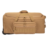 Sac de voyage Brandit US Cooper Trolley 140 L polyester 600D trois roulettes MOLLE