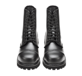 Bottes Brandit Phantom 10 œillets cuir tige mi-haute coque d'acier semelle vissée