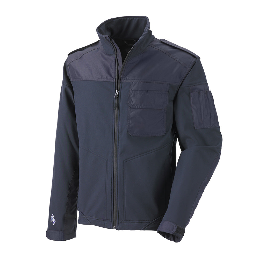 Veste softshell Haix Feuerwehr 2.0 trois couches bi-élastique coupe-vent respirante