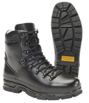 Chaussures de montagne Brandit BW cuir 8 œillets pare-pierres semelle à forte accroche