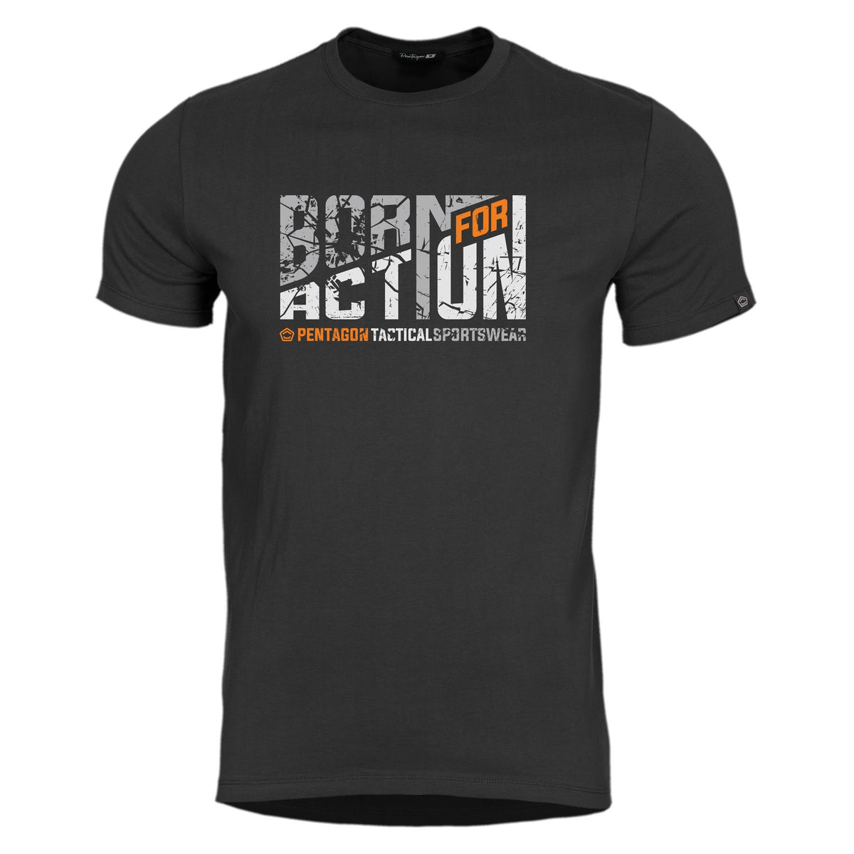 T-shirt imprimé Pentagon Ageron Born for Action coton 190 g/m² séchage rapide