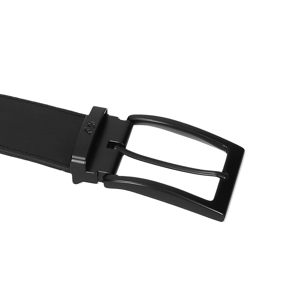 Ceinture Haix Leather Belt cuir pleine matière largeur 38 mm boucle réglable logo