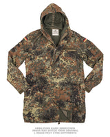 Parka de combat Bundeswehr en coton-polyester, surplus militaire d'occasion