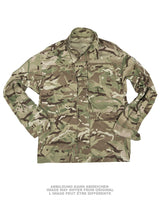 Veste de combat britannique à dominante coton, surplus militaire d'occasion