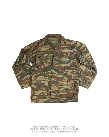 Veste de combat grecque type BDU, stock ancien militaire jamais porté