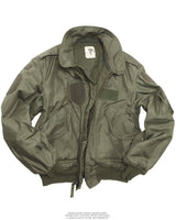 Blouson de vol type américain CWU-45/P, modèle d'hiver en surplus d'occasion