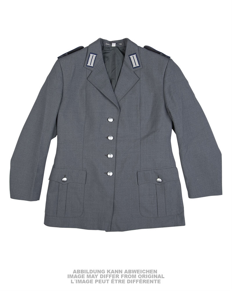 Veste d'uniforme Bundeswehr coupe femme, laine vierge et polyester, occasion