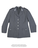 Veste d'uniforme Bundeswehr coupe femme, laine vierge et polyester, occasion
