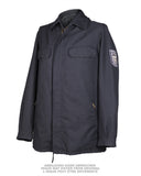 Blouson des pompiers de la Bundeswehr, tenue de service, surplus d'occasion