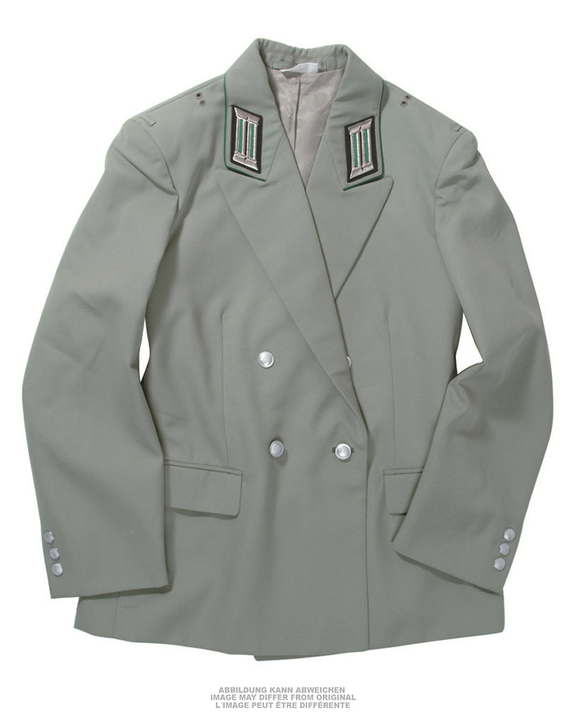 Veste de parade d'officier est-allemande en laine-polyester, stock ancien