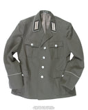 Veste d'uniforme est-allemande des forces terrestres, pattes d'épaule incluses