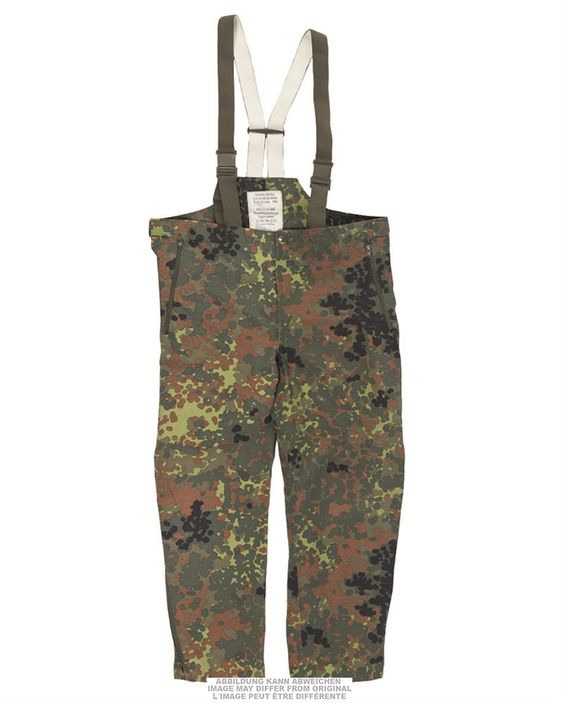 Pantalon de pluie Bundeswehr à laminé trois couches et membrane PTFE, occasion