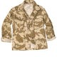 Chemise de campagne de l'armée britannique en coton-polyester, occasion