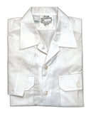 Chemise d'uniforme Bundeswehr manches courtes, coton-polyester, surplus d'occasion