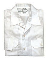 Chemise d'uniforme Bundeswehr manches courtes, coton-polyester, surplus d'occasion
