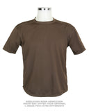 T-shirt technique Coolmax de l'armée britannique, plusieurs coloris, occasion