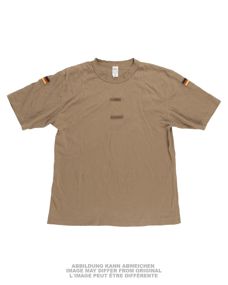 Maillot de corps Bundeswehr manches courtes en coton-polyamide, occasion